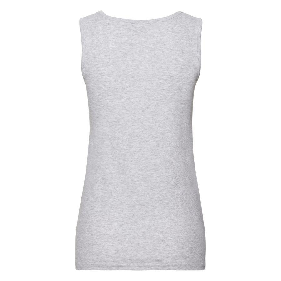 Майка женская "Lady-Fit Valueweight Vest", серо-лиловый_M, 97% х/б, 3% п/э, 165 г/м2 - фото 2 - id-p89708577