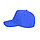 Бейсболка "Hit", 5 клиньев, застежка на липучке; синий; 100% п/э; плотность 135 г/м2, фото 2