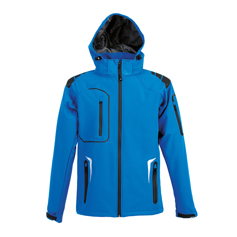 Куртка мужская "ARTIC", ярко-синий,L, 97% полиэстер, 3% эластан,  320 г/м2