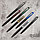 M1, ручка шариковая, черный/синий, пластик, металл, софт-покрытие, фото 3