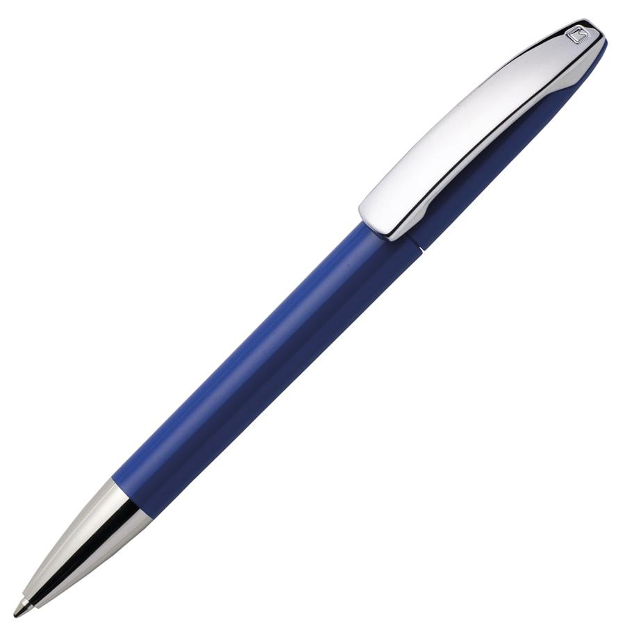 Ручка шариковая VIEW, синий, пластик/металл