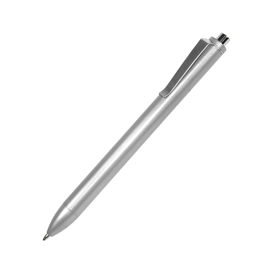 M2, ручка шариковая, серебристый, пластик, металл