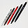 FRANCISCA, ручка шариковая, черный/вороненая сталь, пластик, софт-покрытие, фото 4