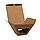Коробка для чайных пар 27600, 27800, размер 17,2х10,94х8,2 см,  микрогофрокартон, коричневый, фото 2