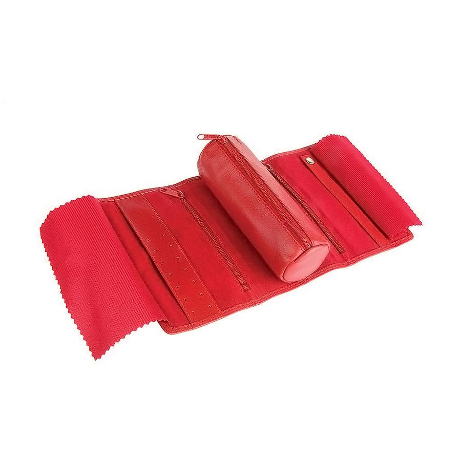 Футляр для украшений "Милан", красный, 16х5х7 см, кожа, подарочная упаковка - фото 5 - id-p89708633