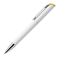 Ручка шариковая TAG, желтый, пластик