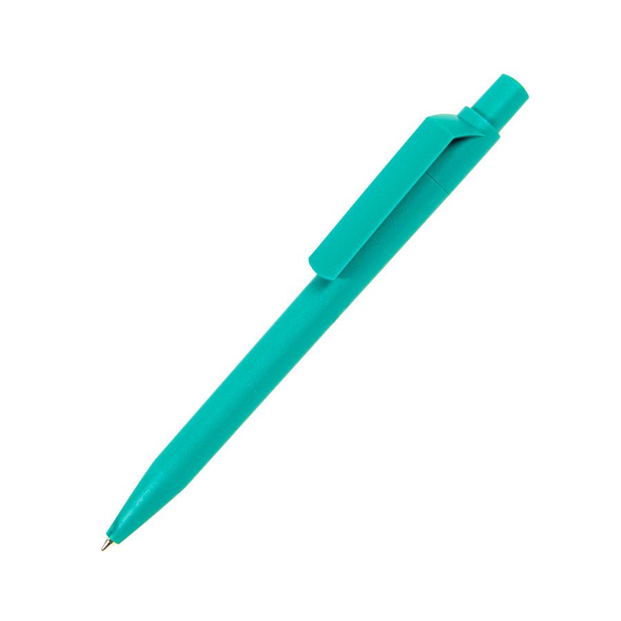 Ручка шариковая DOT, аквамарин, матовое покрытие, пластик - фото 1 - id-p89711973