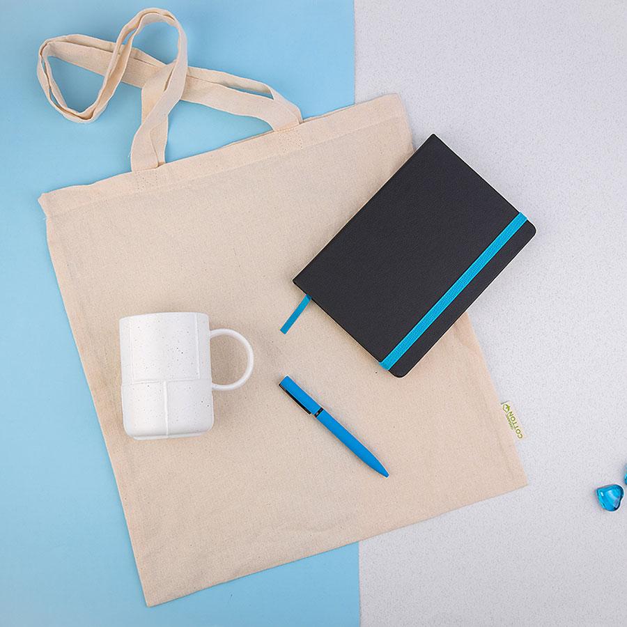 Набор подарочный EXTRAORDINARY: сумка, кружка, ручка B1, ежедневник недатированный Enote, голубой