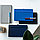 Бизнес-блокнот OXI, A5, синий, твердая обложка, RPET, в линейку, фото 4