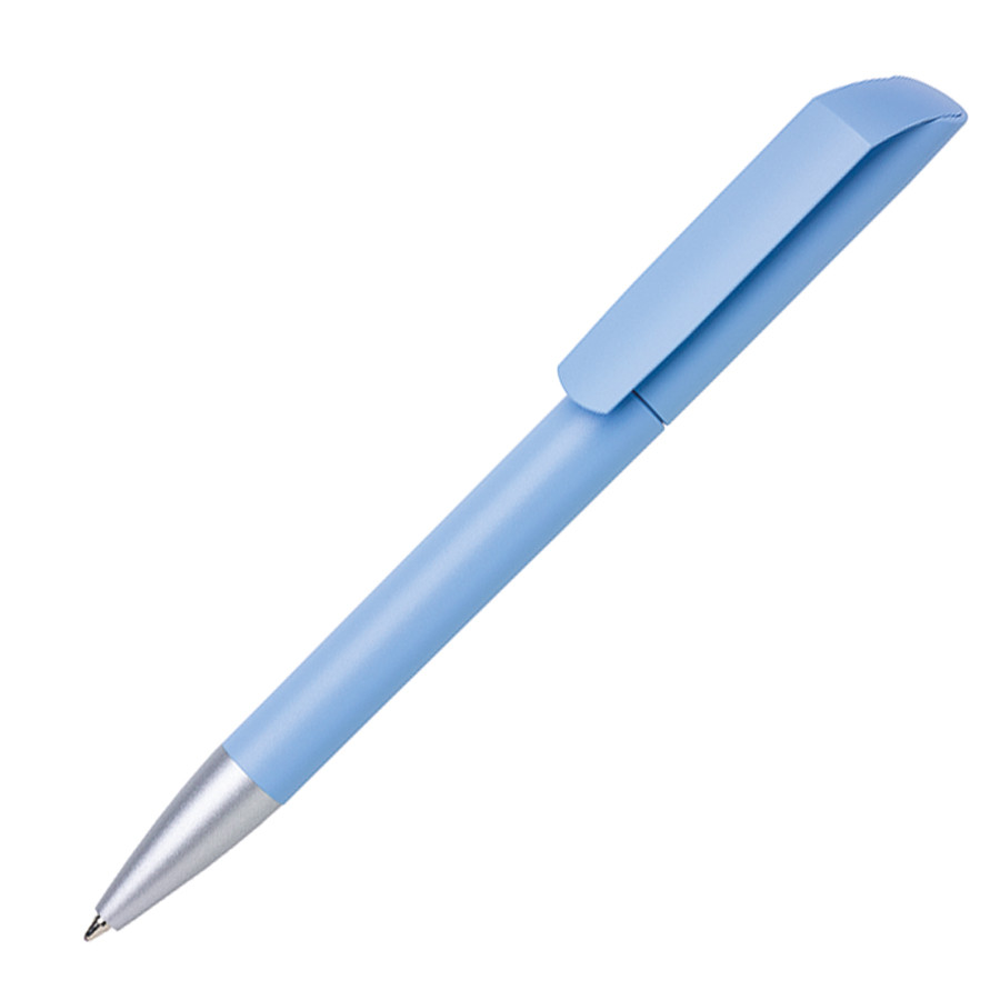 Ручка шариковая FLOW, светло-голубой, пластик