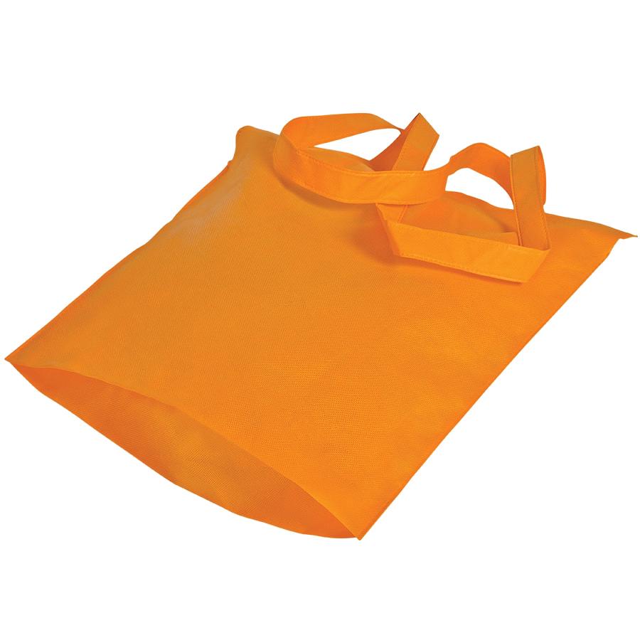 Сумка для покупок "PROMO"; оранжевая; 38 x 41,5 x 8,5 см; нетканый 80г/м2 - фото 2 - id-p89708708