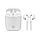 Наушники беспроводные GEOZON BEAT, с зарядным боксом, покрытие soft touch, белые, фото 4
