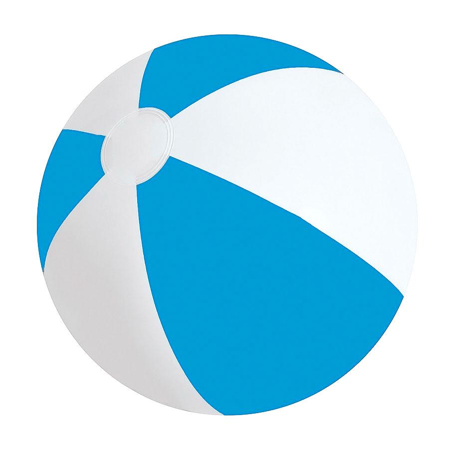 Мяч надувной "ЗЕБРА",  синий, 45 см, ПВХ