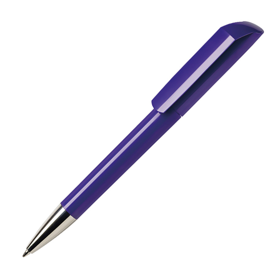 Ручка шариковая FLOW, фиолетовый, пластик