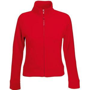 Толстовка "Lady-Fit Sweat Jacket", красный_XS, 75% х/б, 25% п/э, 280 г/м2 - фото 1 - id-p89719572