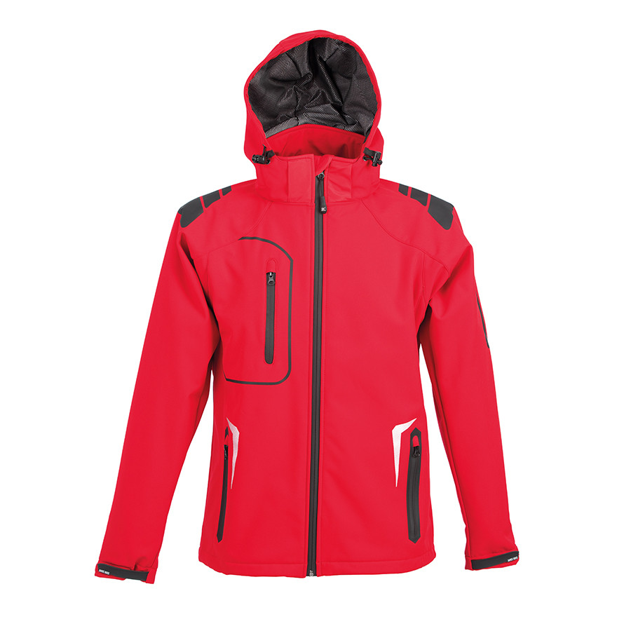 Куртка мужская "ARTIC", красный, 2XL, 97% полиэстер, 3% эластан,  320 г/м2