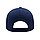 Бейсболка "GEAR", 5 клиньев, застежка на липучке, темно-синий, ткань1:100% х/б, ткань2:100%п/э, 260 , фото 4