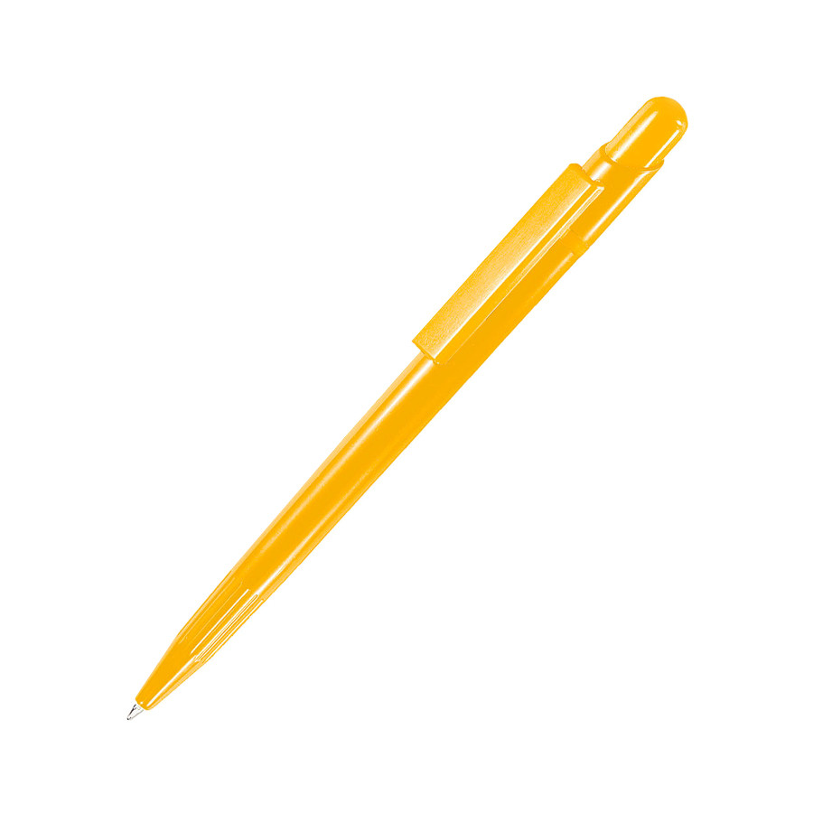 MIR, ручка шариковая, желтый, пластик - фото 1 - id-p89719596