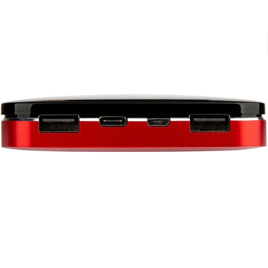 Внешний аккумулятор Accesstyle Carmine 8MP 8000 мАч, черный/красный - фото 3 - id-p89714311