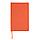 Бизнес-блокнот "Audrey", 130х210 мм, оранжевый, кремовая бумага, гибкая обложка, в линейку, фото 2