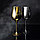 Набор бокалов для вина MOON&SUN (2шт), золотой и серебяный, 22,5х24,8х11,9см, стекло, фото 6