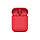Наушники беспроводные с зарядным боксом TWS AIR SOFT, цвет красный , фото 2