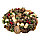 Новогодний венок "Christmas", диаметр 22 см, пластик, дерево, зеленый с блестками, фото 2