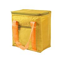 Сумка-холодильник, 5,7 л; желтый; 20,7х11,8х23,5 см (5,7 л); полиэстер