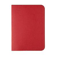 Обложка для паспорта  IMPRESSION, 10*13,5 см, PU, красный с серым, фото 1