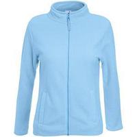 Толстовка "Lady-Fit Micro Jacket", небесно-голубой_M, 100% п/э, 250 г/м2
