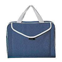 Конференц-сумка "Mail"; синий; 35х30x8 см; полиэстер