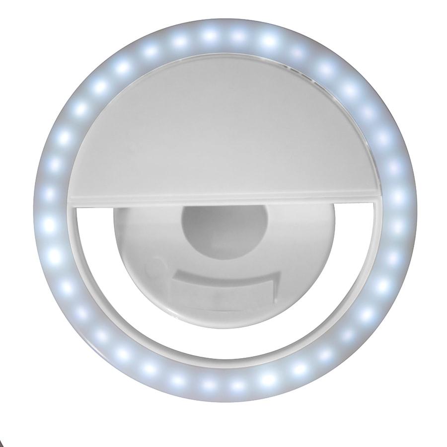 Подсветка для селфи SPOTLIGHT, 8,5х 3,3 см, белый, пластик - фото 1 - id-p89712292