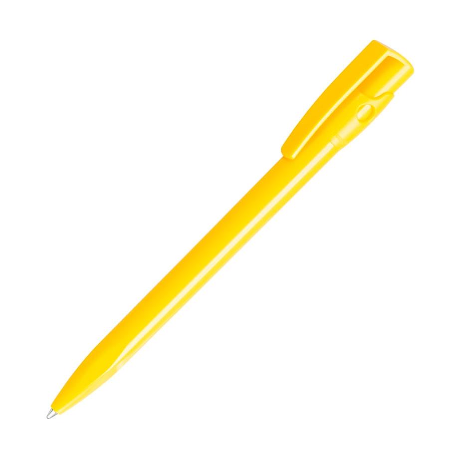 Ручка шариковая KIKI SOLID, желтый, пластик
