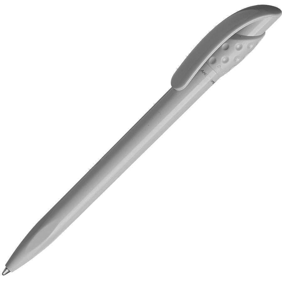 Ручка шариковая GOLF SAFETOUCH, серый, антибактериальный пластик