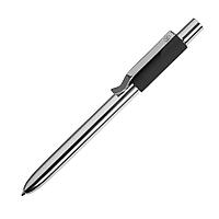 STAPLE, ручка шариковая, хром/черный, алюминий, пластик