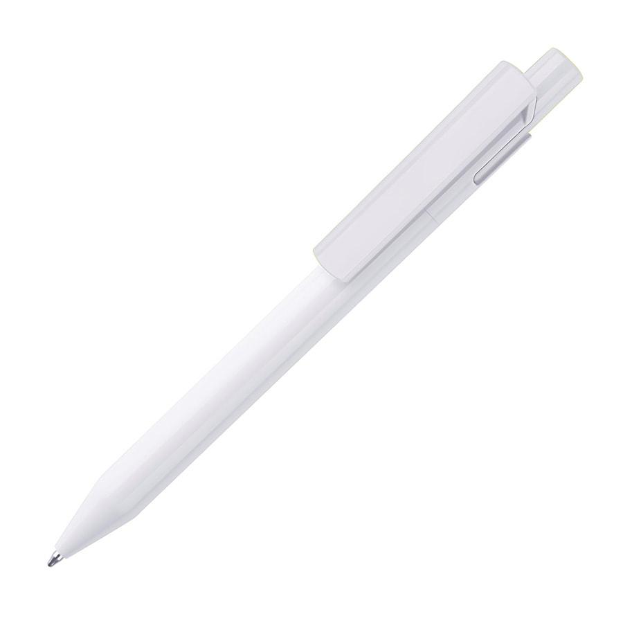 Ручка шариковая Zen, белый/белый, пластик