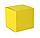 Коробка подарочная CUBE; 9*9*9 см; желтый, фото 2