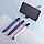 N5, ручка шариковая, синий/черный, пластик, металлизир. напыление, подставка для смартфона, фото 2
