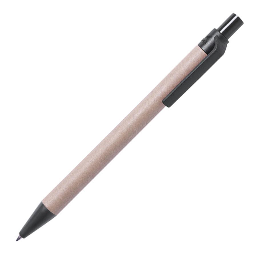 Ручка шариковая VATUM, черный, переработанный картон, PLA-полимолочная кислота, 13,7 см - фото 1 - id-p89716760
