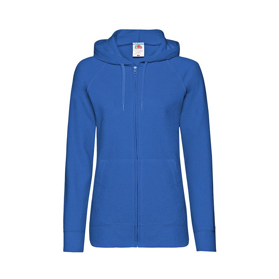 Толстовка без начеса "Ladies Lightweight Hooded Sweat", ярко-синий, M, 80% х/б 20% полиэстер, 240/м2 - фото 1 - id-p89712709