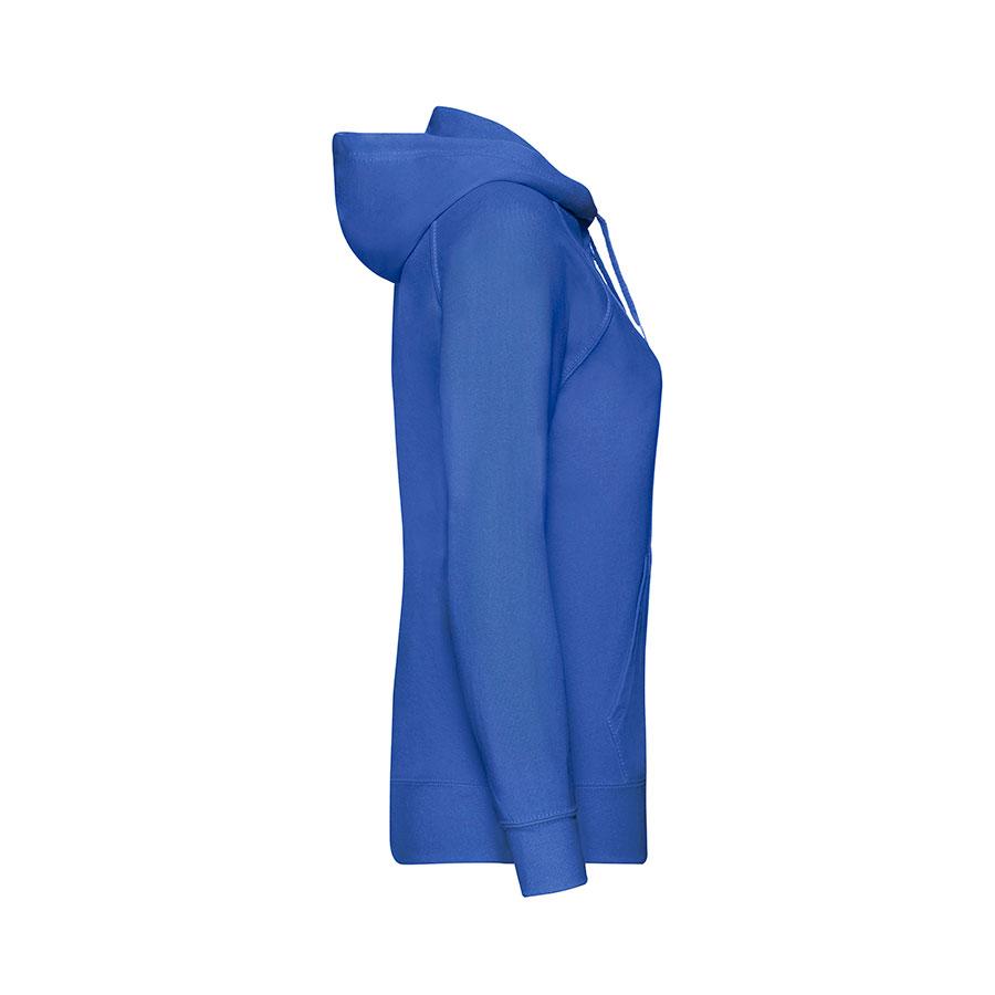Толстовка без начеса "Ladies Lightweight Hooded Sweat", ярко-синий, M, 80% х/б 20% полиэстер, 240/м2 - фото 3 - id-p89712709