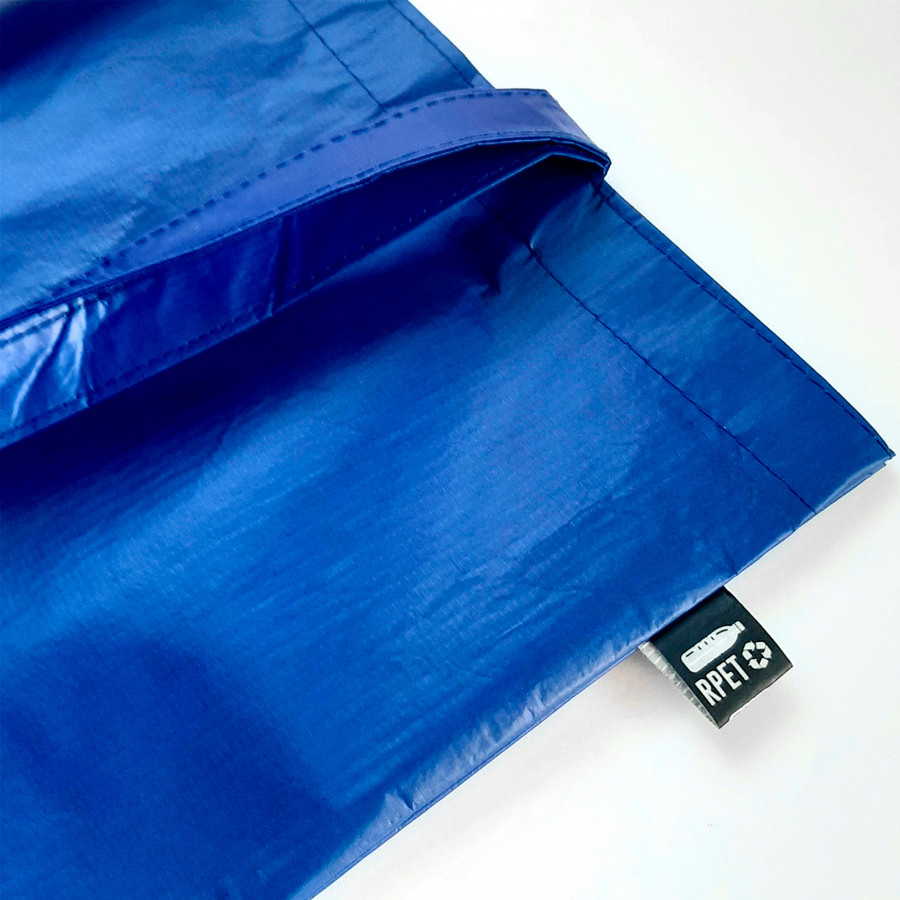 Сумка для покупок "Frilend", синяя, 41x37 см, 100% полиэстер RPET - фото 3 - id-p89714585