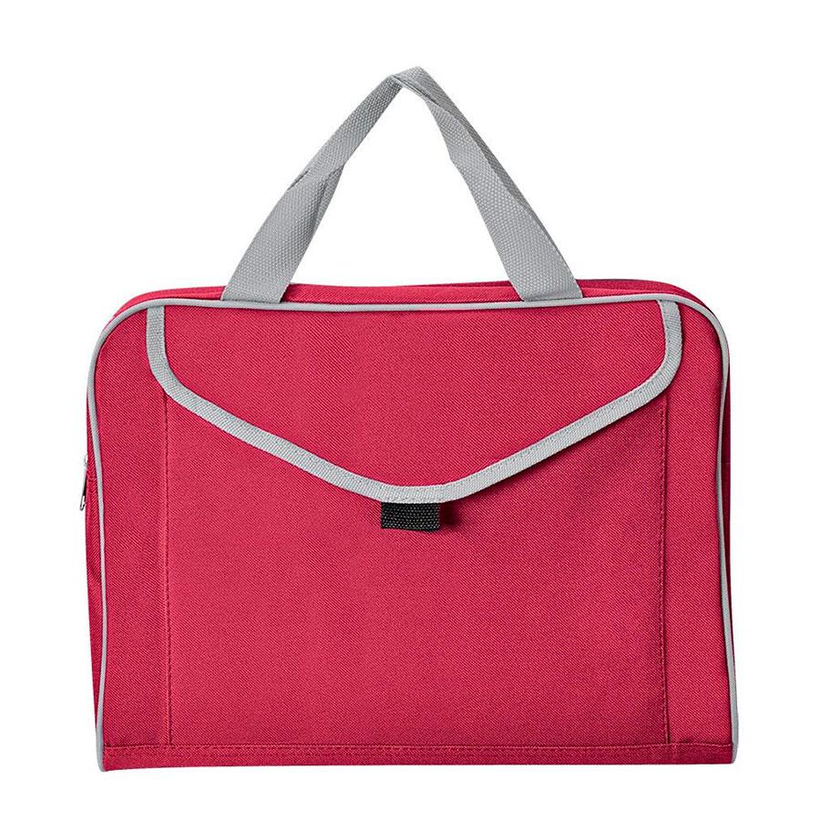 Конференц-сумка "Mail"; красный; 35х30x8 см; полиэстер