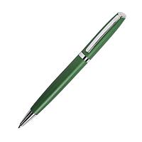 PEACHY, ручка шариковая, зеленый/хром, алюминий, пластик, фото 1