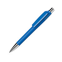 Ручка шариковая MOOD, покрытие soft touch, лазурный, пластик, металл