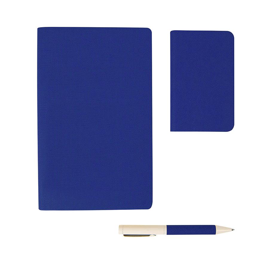 Набор подарочный PROVENCE; Универсальный аккумулятор(4000мАh), блокнот и ручка; синий, шт - фото 5 - id-p89710095