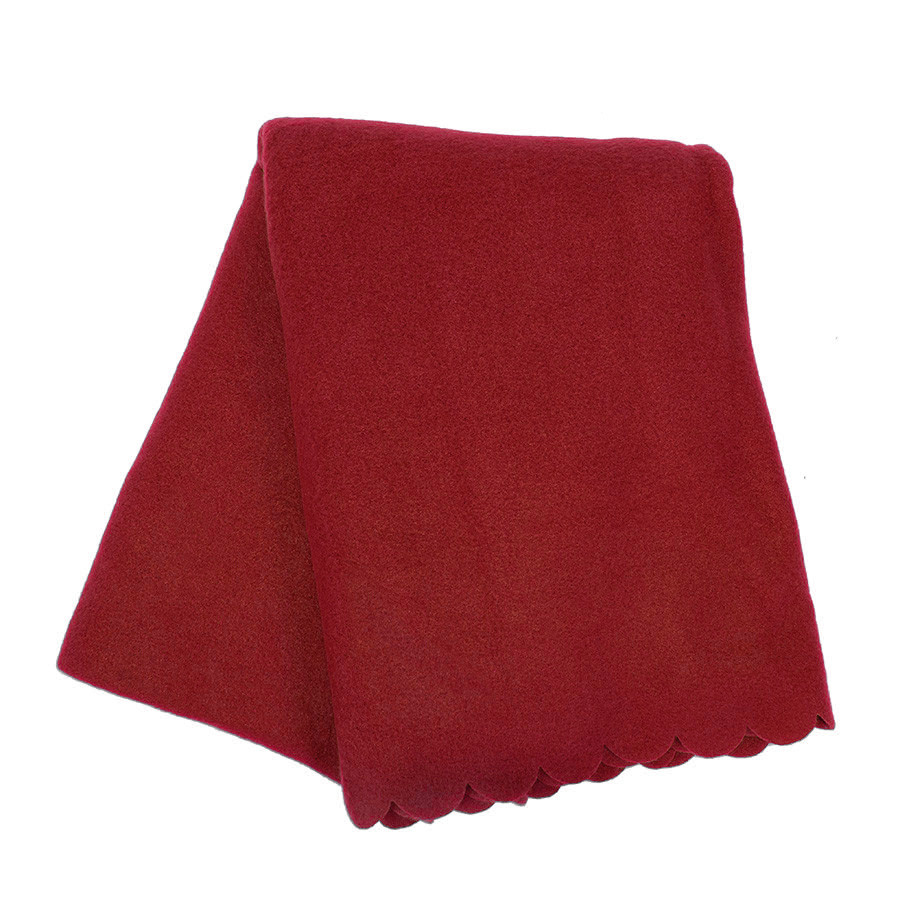 Плед PLAIN; красный; 100х140 см; флис 150 гр/м2 - фото 2 - id-p89712773