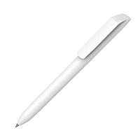 Ручка шариковая FLOW PURE, покрытие soft touch, белый, пластик