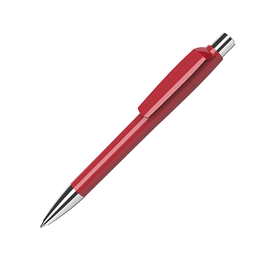 Ручка шариковая MOOD, красный, пластик, металл