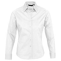 Рубашка "Eden", белый_S, 97% хлопок, 3% эластан, 140г/м2